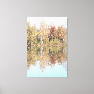 Blue Across The Water Canvas Print