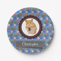 Blue Add Your Name Hamster Easter