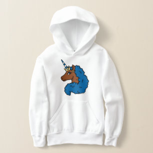 Blue Afro Unicorn