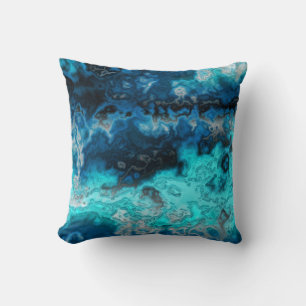 Blue Agate Cushion