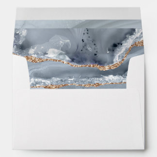 blue agate envelope