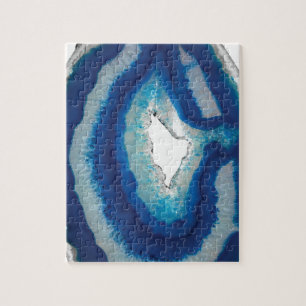 Blue Agate Jigsaw Puzzle