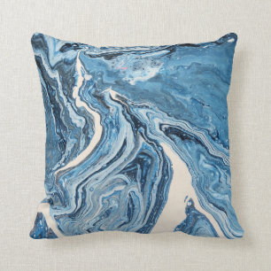 Blue Agate Pillow