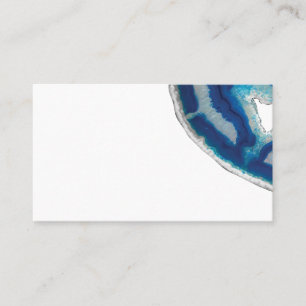 Blue Agate Wedding Place Cards