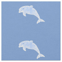 Blue aged effect dolphins