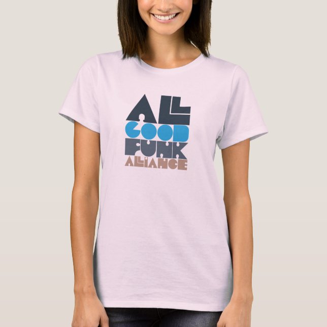 Blue AGFA Girl LS T-Shirt (Front)