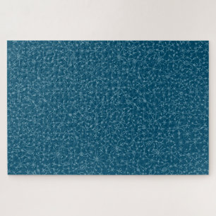 Blue Alien Design Jigsaw Puzzle