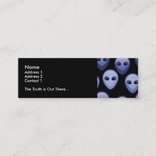 Blue Aliens Personal Profile Cards