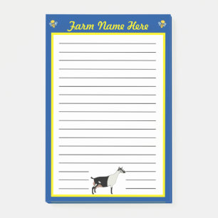 Blue Alpine Dairy Goat & Honey Bee Farm Post-it Notes