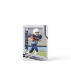 Blue American Football Trading Card For Kids