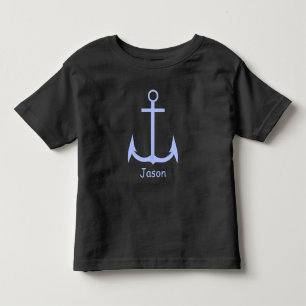 Blue Anchor Custom Toddler Hoodie T-Shirt