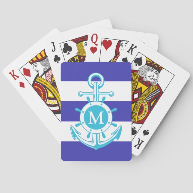 Blue Anchor Playing Cards (Back)
