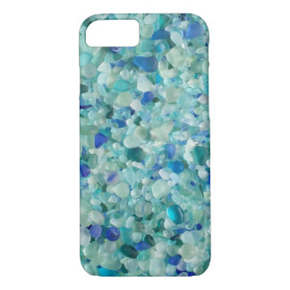 Blue and Aqua Sea Glass Phone Cover