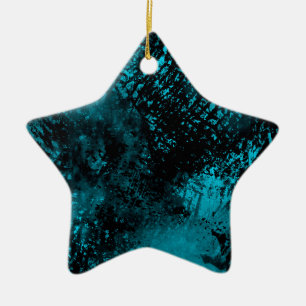 Blue and Black  Ceramic Decoration