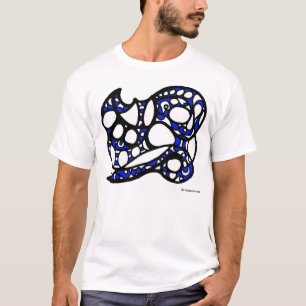 Blue and black design 006 T-Shirt