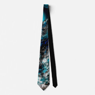 Blue and Black Gradient Tie