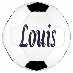 Blue And Black Louis Name, Soccerball
