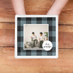 Blue And Black Plaid Best Grandpa Gift With Photo Acrylic Tray<br><div class="desc">This Blue and Black Plaid Best Grandpa Gift is a thoughtful and unique way to show your appreciation and love for your grandpa.The frame is made of a high-quality, blue and black plaid fabric that gives it a rustic and charming feel. The words "Best Grandpa" are embroidered onto the fabric...</div>