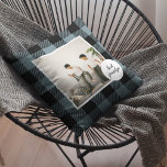 Blue And Black Plaid Best Grandpa Gift With Photo Cushion<br><div class="desc">This Blue and Black Plaid Best Grandpa Gift is a thoughtful and unique way to show your appreciation and love for your grandpa.The frame is made of a high-quality, blue and black plaid fabric that gives it a rustic and charming feel. The words "Best Grandpa" are embroidered onto the fabric...</div>