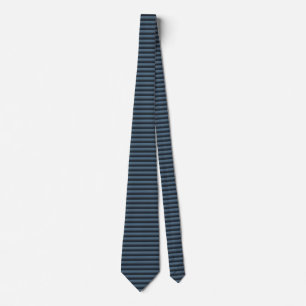 Blue and Black Stripes Tie