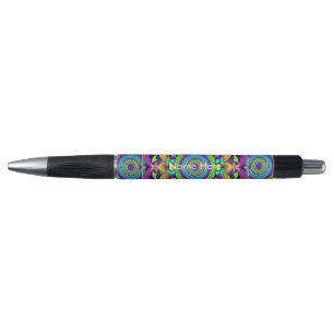 Blue and Bold  Mandala  Pen