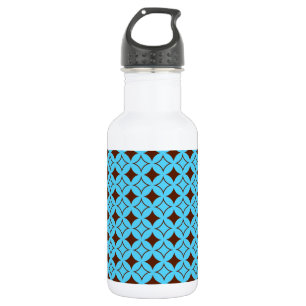 Blue and brown shippo 532 ml water bottle