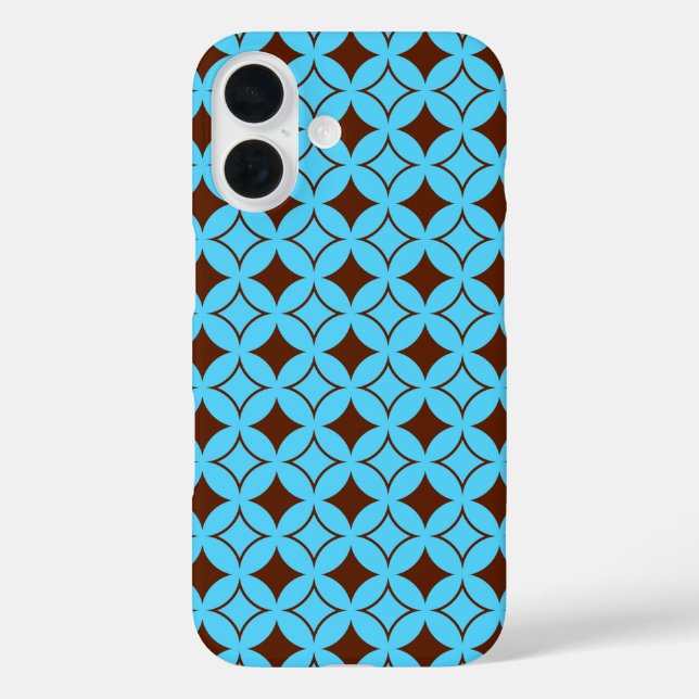 Blue and brown shippo  Case-Mate iPhone case (Back)