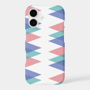 Blue and coral triangles