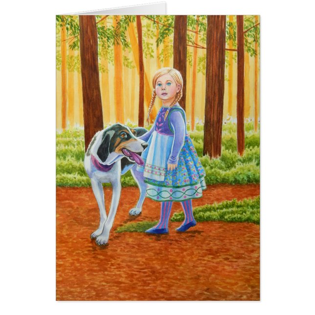 Blue and Dog (Front)