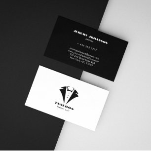 Blue and Gold Business Card