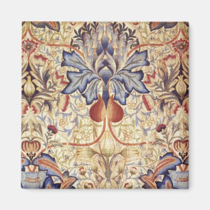 Blue And Gold Flowers Magnet