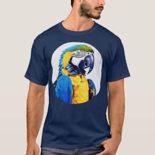 Blue and gold macaw 16 T-Shirt