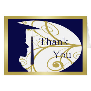 Blue and Gold Man Silhouette