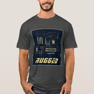 blue and gold Tech   Circuit Board   Motherboard T-Shirt