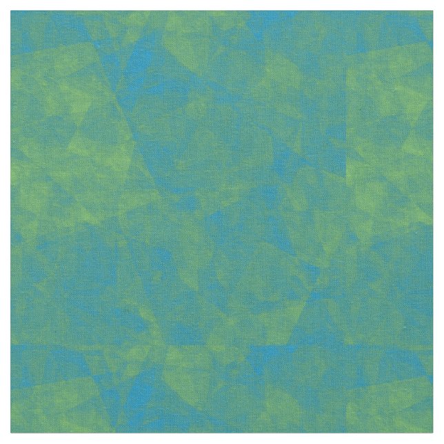 Blue and green abstract texture fabric (Close Up)
