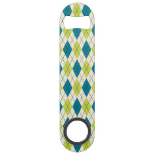 Blue And Green Argyle