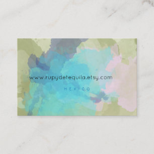 Blue and Green business cards