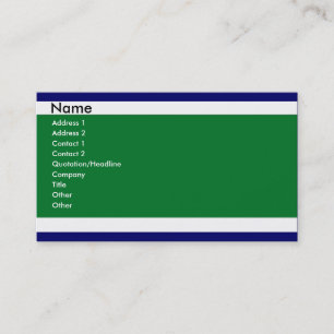Blue and Green Business Cards