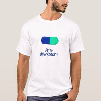 Blue and green capsule T-Shirt