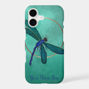 Blue and Green Dragonfly