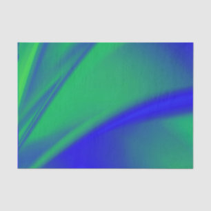 Blue and Green Flush Tissue Paper