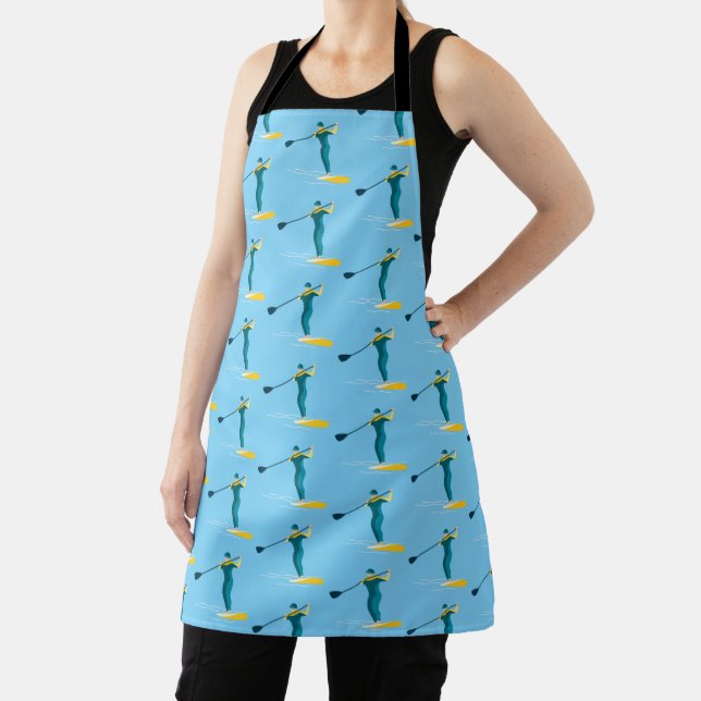 Blue and Green Stand-up Paddleboarding Apron (Insitu)