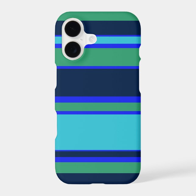 Blue and green stripes (Back)