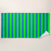 Blue and Green Stripes Design