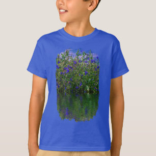 Blue And Green Water Reflection T-Shirt