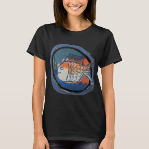 Blue and Orange Fish T-Shirt