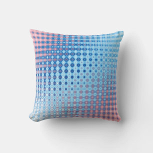 Blue and Pink Cushion