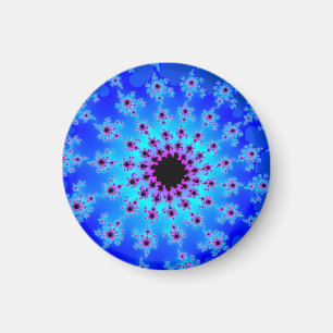 Blue and Pink Eye Magnet