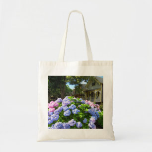 Blue and Pink Hydrangeas - Martha's Vineyard Tote Bag