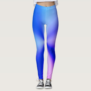 blue and pink leggings